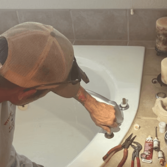 Kitchen faucet replacement in Wimberley TX